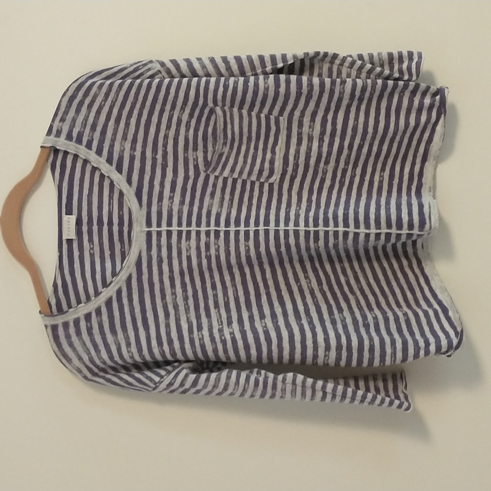 Poetry Fashion UK cotton striped top US 2